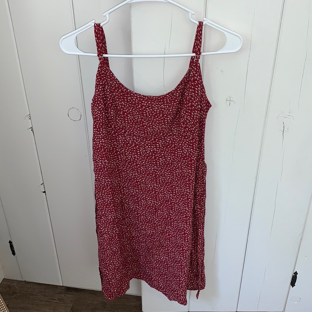 Red Brandy Melville Dress Size OS